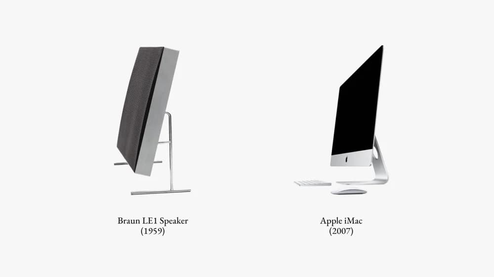 Braun LE1 Speaker vs. Apple iMac