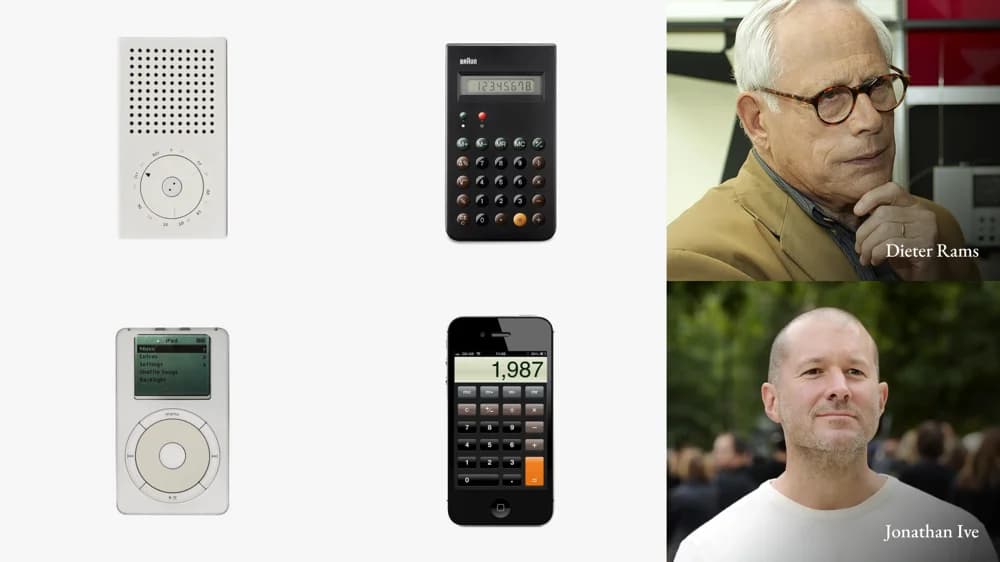 Dieter Rams vs. Jonathan Ive