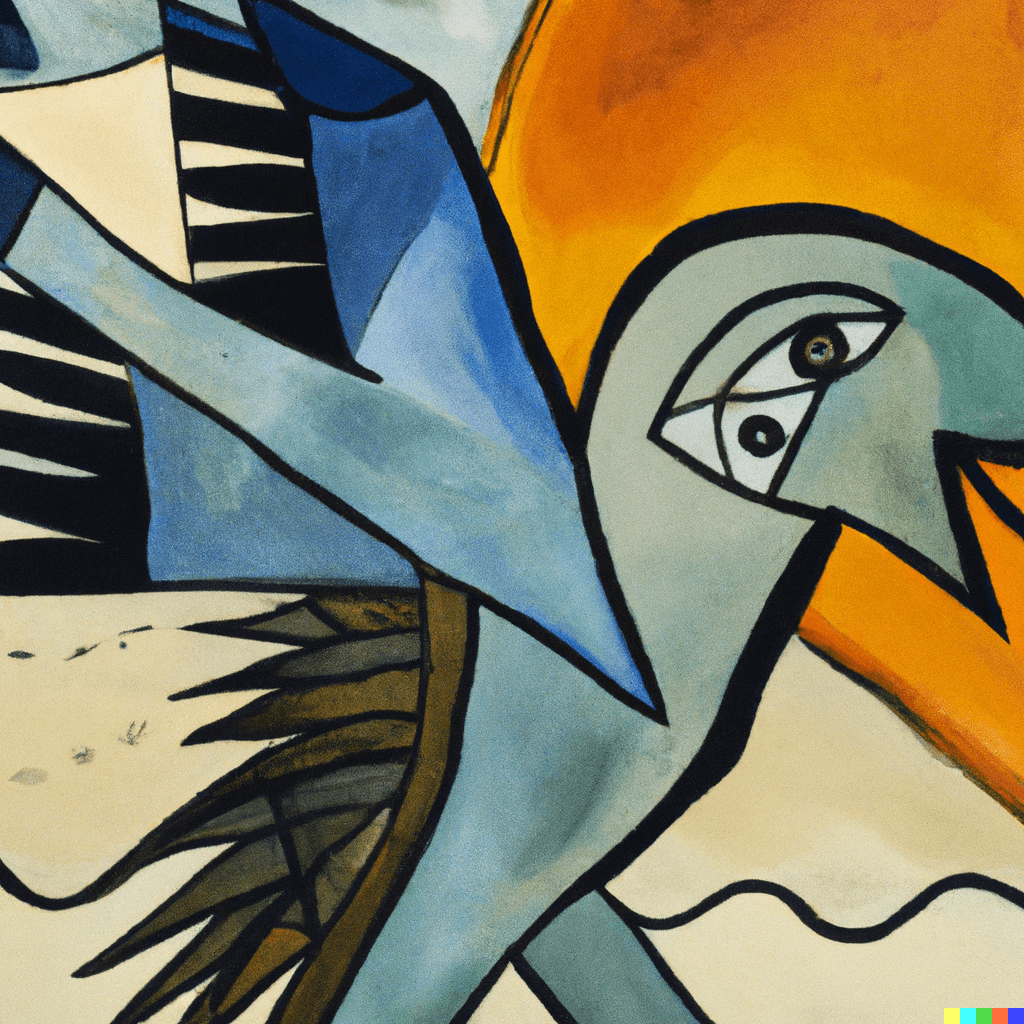DALL·E-2022-10-23-21.27.22-a-picasso-styled-painting-of-the-icarus